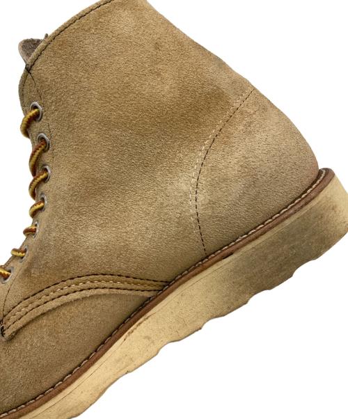 RED WING（レッドウィング）RED WING (レッドウィング) Irish Setter 6 Classic Round Toe ベージュ サイズ:7Eの古着・服飾アイテム