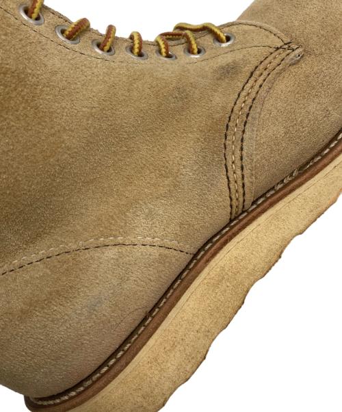 RED WING（レッドウィング）RED WING (レッドウィング) Irish Setter 6 Classic Round Toe ベージュ サイズ:7Eの古着・服飾アイテム