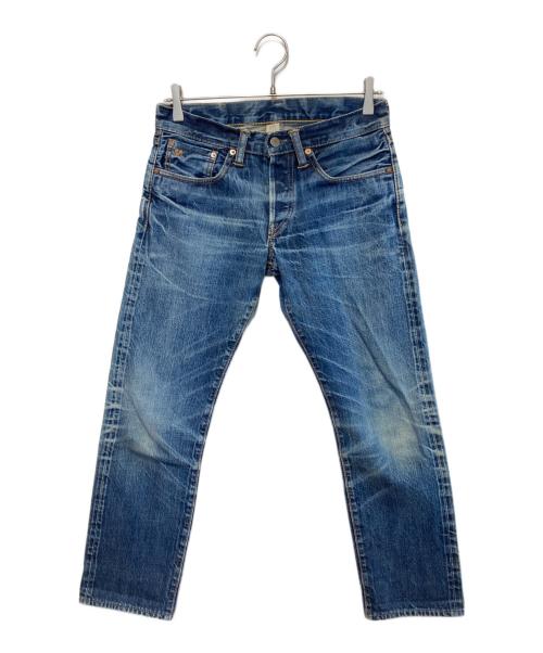 RRL（ダブルアールエル）RRL (ダブルアールエル) SLIM FITセルビッチデニムパンツ インディゴ サイズ:29×30の古着・服飾アイテム