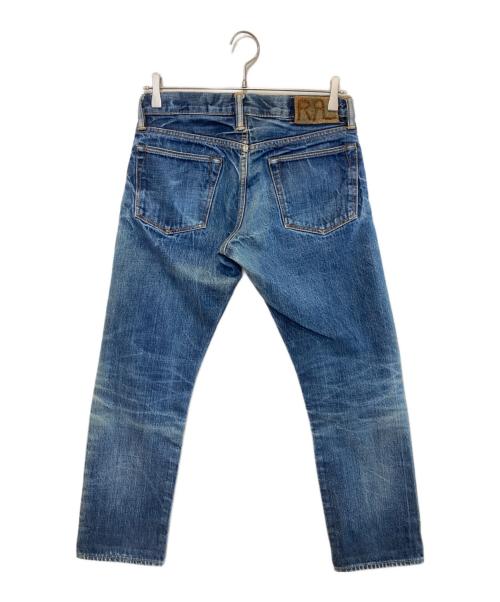 RRL（ダブルアールエル）RRL (ダブルアールエル) SLIM FITセルビッチデニムパンツ インディゴ サイズ:29×30の古着・服飾アイテム
