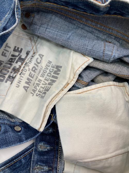 RRL（ダブルアールエル）RRL (ダブルアールエル) SLIM FITセルビッチデニムパンツ インディゴ サイズ:29×30の古着・服飾アイテム