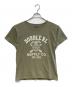 RRL（ダブルアールエル）の古着「プリントTシャツ」｜カーキ