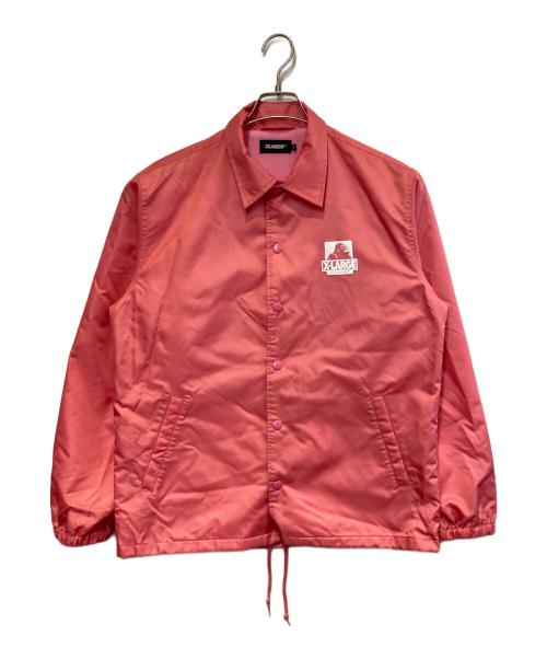 X-LARGE（エクストララージ）X-LARGE (エクストララージ) コーチジャケット ピンク サイズ:Mの古着・服飾アイテム