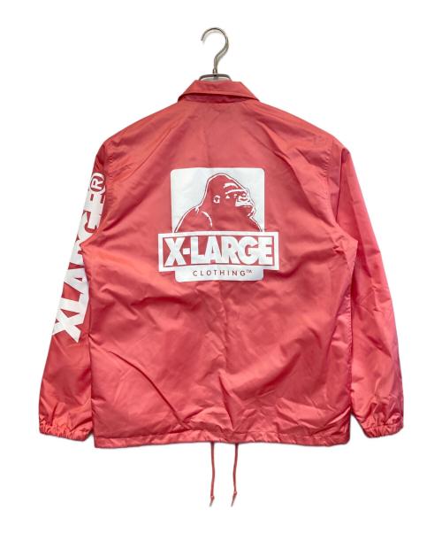 X-LARGE（エクストララージ）X-LARGE (エクストララージ) コーチジャケット ピンク サイズ:Mの古着・服飾アイテム