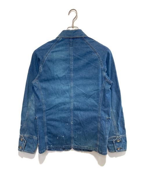 F.O.B FACTORY（エフオービー ファクトリー）F.O.B FACTORY (エフオービー ファクトリー) デニムカバーオール インディゴ サイズ:Sの古着・服飾アイテム