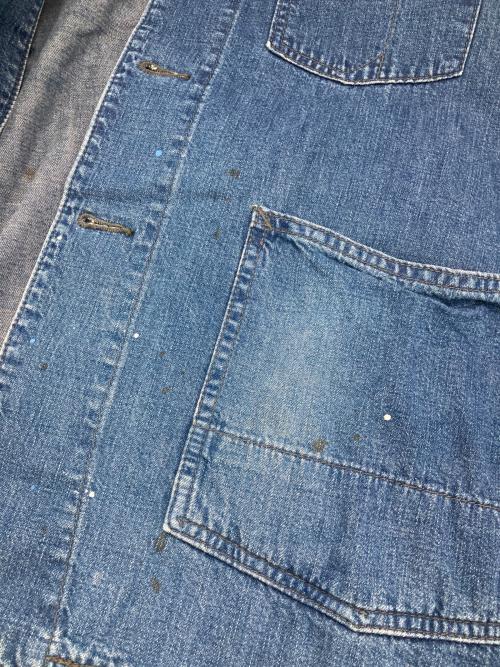 F.O.B FACTORY（エフオービー ファクトリー）F.O.B FACTORY (エフオービー ファクトリー) デニムカバーオール インディゴ サイズ:Sの古着・服飾アイテム