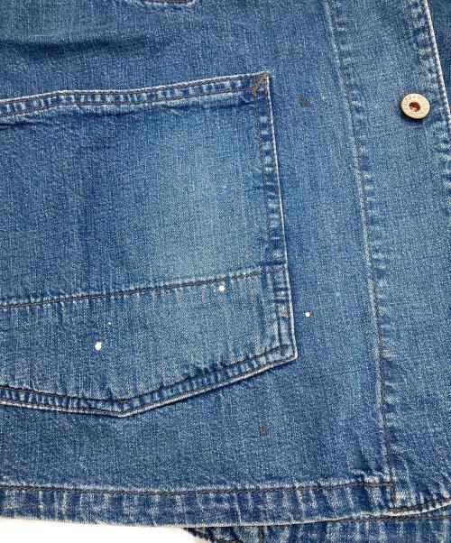 F.O.B FACTORY（エフオービー ファクトリー）F.O.B FACTORY (エフオービー ファクトリー) デニムカバーオール インディゴ サイズ:Sの古着・服飾アイテム