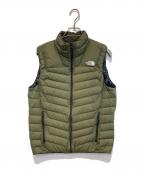 THE NORTH FACEザ ノース フェイス）の古着「サンダーベスト ダウンベスト」｜カーキ