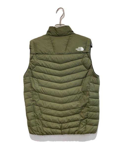 THE NORTH FACE（ザ ノース フェイス）THE NORTH FACE (ザ ノース フェイス) サンダーベスト ダウンベスト カーキ サイズ:Sの古着・服飾アイテム