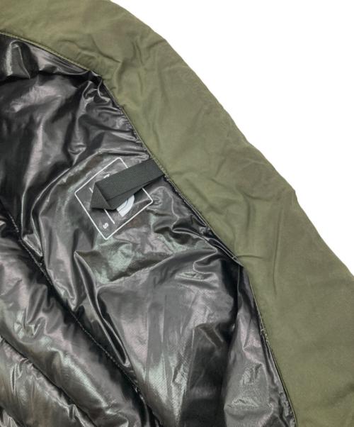 THE NORTH FACE（ザ ノース フェイス）THE NORTH FACE (ザ ノース フェイス) サンダーベスト ダウンベスト カーキ サイズ:Sの古着・服飾アイテム