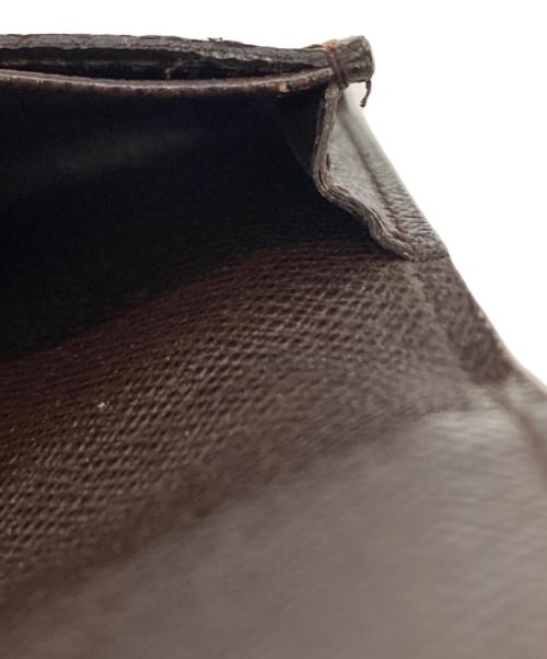 LOUIS VUITTON（ルイ ヴィトン）LOUIS VUITTON (ルイ ヴィトン) アンヴェロップ・カルト・ドゥ・ヴィジット ブラウンの古着・服飾アイテム