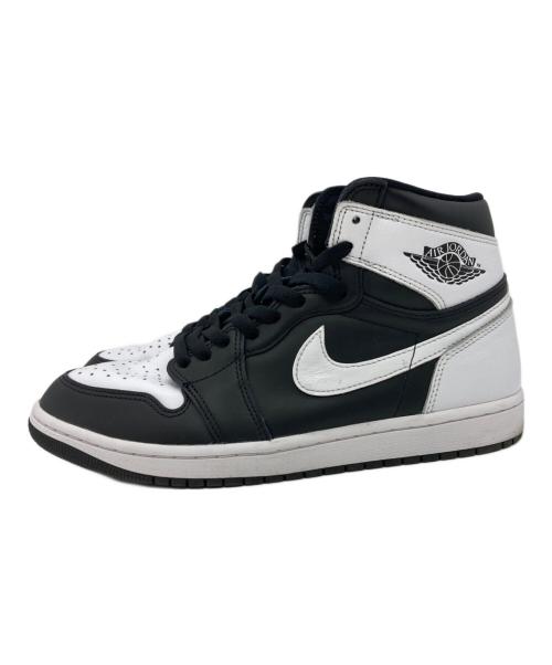 NIKE（ナイキ）NIKE (ナイキ) AIR JORDAN 1 RETRO HIGH OG ブラック×ホワイト サイズ:US10の古着・服飾アイテム