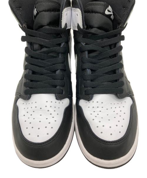 NIKE（ナイキ）NIKE (ナイキ) AIR JORDAN 1 RETRO HIGH OG ブラック×ホワイト サイズ:US10の古着・服飾アイテム