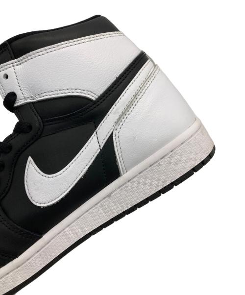 NIKE（ナイキ）NIKE (ナイキ) AIR JORDAN 1 RETRO HIGH OG ブラック×ホワイト サイズ:US10の古着・服飾アイテム
