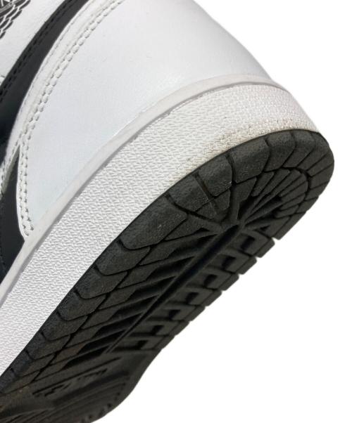 NIKE（ナイキ）NIKE (ナイキ) AIR JORDAN 1 RETRO HIGH OG ブラック×ホワイト サイズ:US10の古着・服飾アイテム