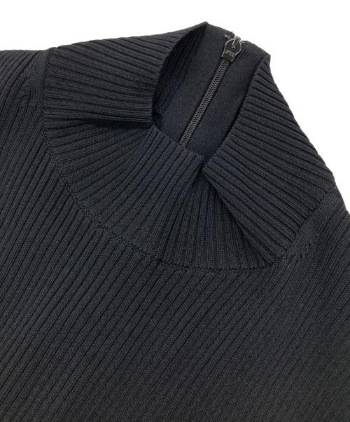 MICHAEL KORS（マイケル・コース）MICHAEL KORS (マイケル・コース) サイドラインロゴリブワンピース ブラック サイズ:Mの古着・服飾アイテム