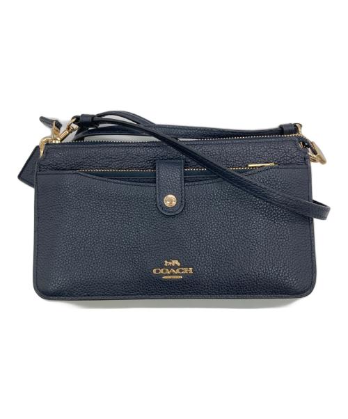 COACH（コーチ）COACH (コーチ) ショルダーバッグ ネイビーの古着・服飾アイテム