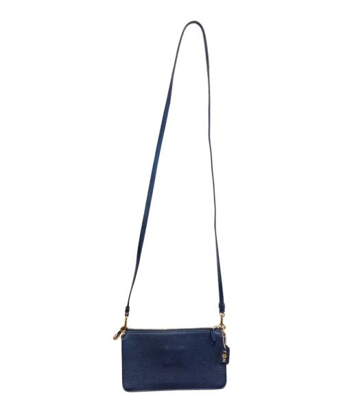 COACH（コーチ）COACH (コーチ) ショルダーバッグ ネイビーの古着・服飾アイテム