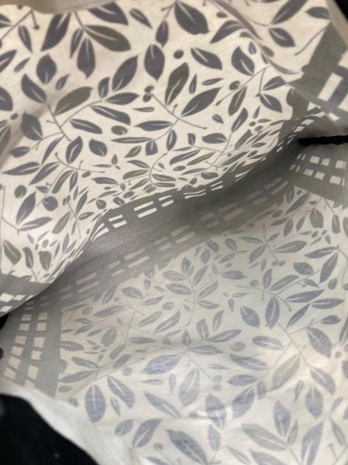 MARNI（マルニ）MARNI (マルニ) バンダナトートバッグ ブルー×ブラックの古着・服飾アイテム