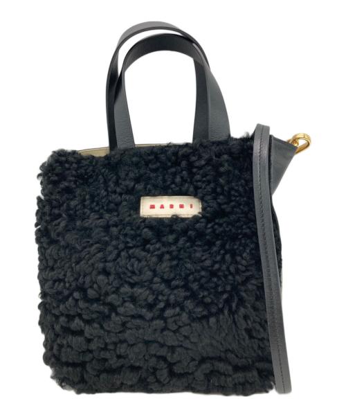 MARNI（マルニ）MARNI (マルニ) MUSEO SOFT MINI ブラックの古着・服飾アイテム