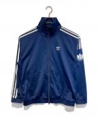 adidasアディダス）の古着「トラックジャケット」｜ネイビー