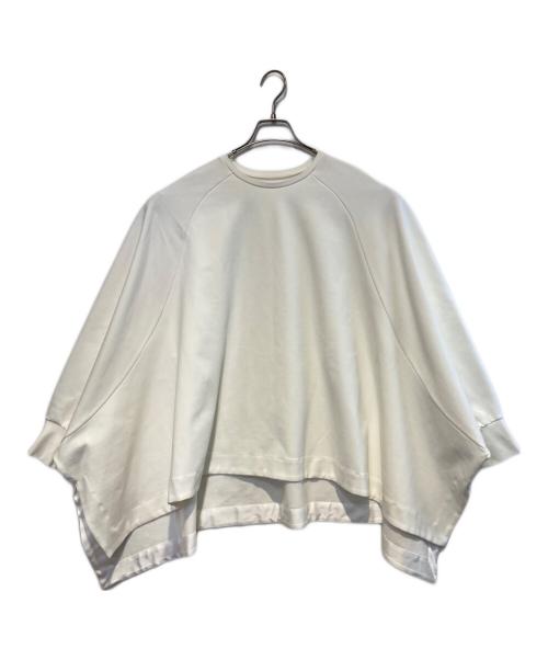 LE PHIL（ル フィル）LE PHIL (ル フィル) ラグランヘムプルオーバー ホワイト サイズ:Freeの古着・服飾アイテム