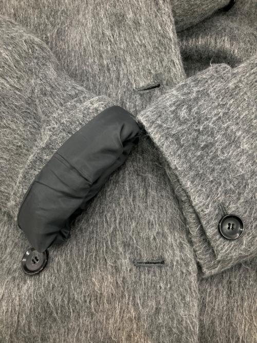 Firsthand（ファーストハンド）Firsthand (ファーストハンド) リサイクルシャギースタンドカラーコート グレー サイズ:Freeの古着・服飾アイテム