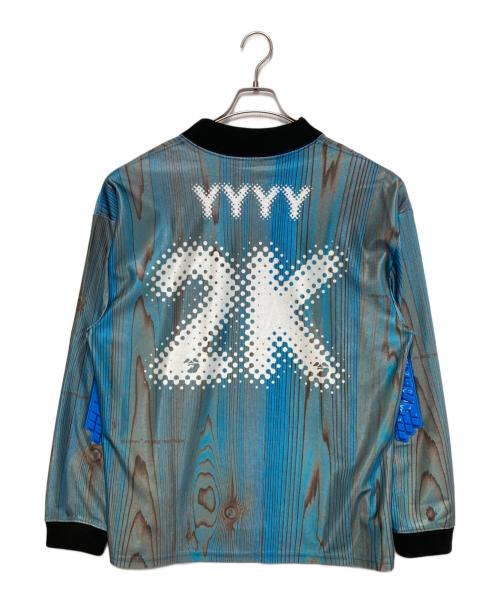 NIKE（ナイキ）NIKE (ナイキ) OFFWHITE (オフホワイト) AS NRG OFF-WHITE JERSEY ブルー×ホワイト サイズ:Lの古着・服飾アイテム