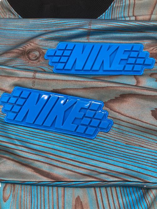 NIKE（ナイキ）NIKE (ナイキ) OFFWHITE (オフホワイト) AS NRG OFF-WHITE JERSEY ブルー×ホワイト サイズ:Lの古着・服飾アイテム