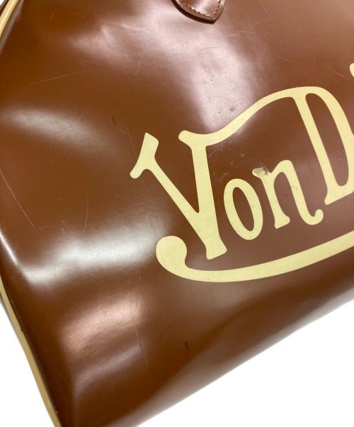 Von Dutch（ボンダッチ）Von Dutch (ボンダッチ) ボストンバッグ ブラウンの古着・服飾アイテム