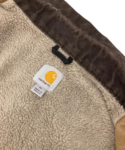 CarHartt（カーハート）CarHartt (カーハート) Sandstone Ridge Coat Sherpa Lined ベージュ サイズ:Xの古着・服飾アイテム