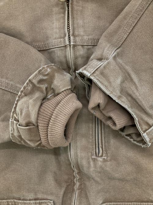 CarHartt（カーハート）CarHartt (カーハート) Sandstone Ridge Coat Sherpa Lined ベージュ サイズ:Xの古着・服飾アイテム