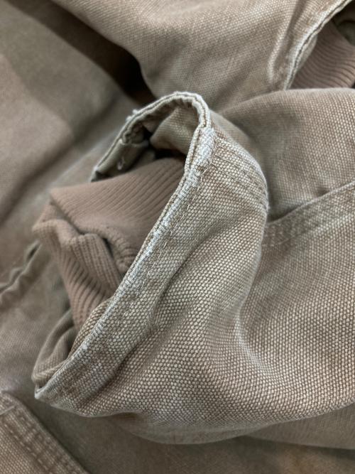 CarHartt（カーハート）CarHartt (カーハート) Sandstone Ridge Coat Sherpa Lined ベージュ サイズ:Xの古着・服飾アイテム