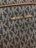 中古・古着 MICHAEL KORS (マイケル・コース) Jet Set Travel Medium Signature Logo Crossbody Bag ブラウン：8000円