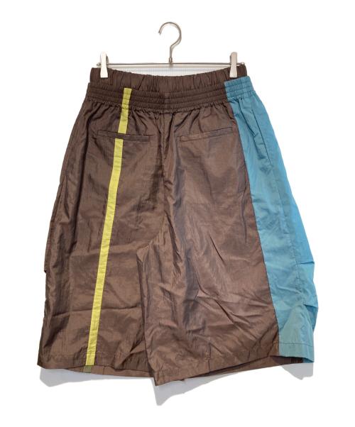 RHODOLIRION（ロドリリオン）RHODOLIRION (ロドリリオン) Three Quarters Track Pants ブラウン サイズ:1の古着・服飾アイテム