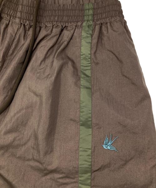RHODOLIRION（ロドリリオン）RHODOLIRION (ロドリリオン) Three Quarters Track Pants ブラウン サイズ:1の古着・服飾アイテム