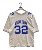 RHODOLIRIONロドリリオン）の古着「Damaged Numbering Tee」｜ベージュ