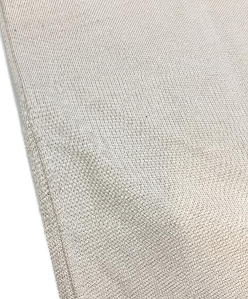 RHODOLIRION（ロドリリオン）RHODOLIRION (ロドリリオン) Damaged Numbering Tee ベージュ サイズ:1の古着・服飾アイテム