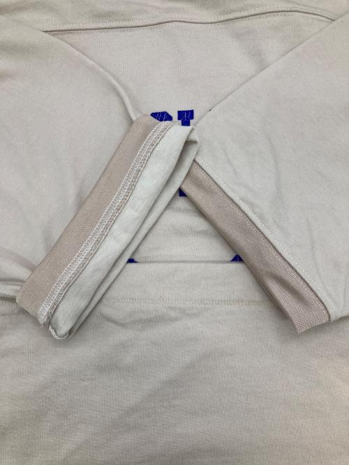 RHODOLIRION（ロドリリオン）RHODOLIRION (ロドリリオン) Damaged Numbering Tee ベージュ サイズ:1の古着・服飾アイテム
