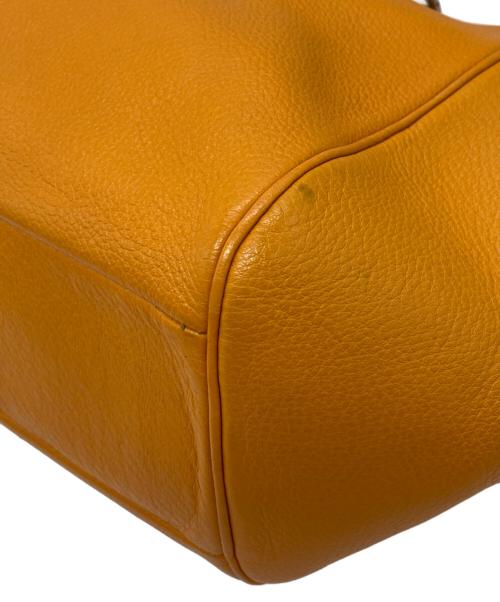 COACH（コーチ）COACH (コーチ) マディソン スモール マデリン ハンドバッグ イエローの古着・服飾アイテム