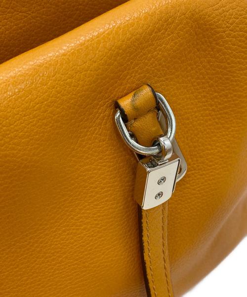 COACH（コーチ）COACH (コーチ) マディソン スモール マデリン ハンドバッグ イエローの古着・服飾アイテム