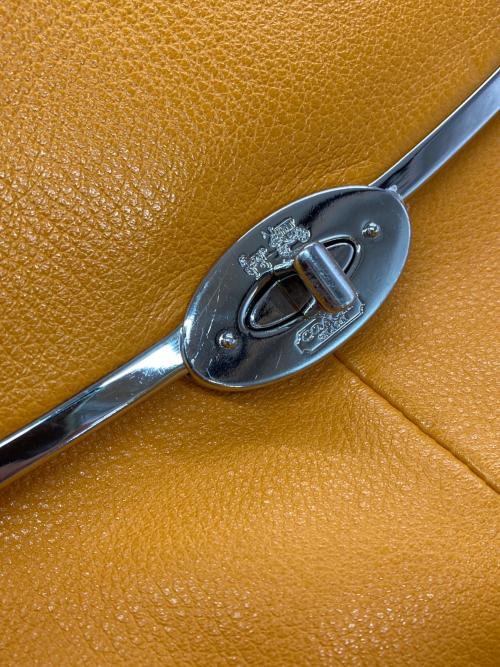 COACH（コーチ）COACH (コーチ) マディソン スモール マデリン ハンドバッグ イエローの古着・服飾アイテム