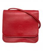 IL BISONTEイル ビゾンテ）の古着「クロスボディバッグ」｜レッド