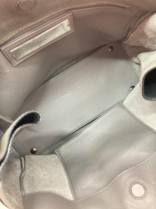 BALENCIAGA（バレンシアガ）BALENCIAGA (バレンシアガ) PAPIER A6 ZIP AROUND ハンドバッグ グレーの古着・服飾アイテム