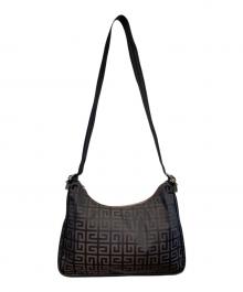 GIVENCHY（ジバンシィ）の古着「4G総柄ショルダーバッグ」｜ブラウン