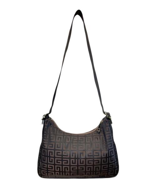 GIVENCHY（ジバンシィ）GIVENCHY (ジバンシィ) 4G総柄ショルダーバッグ ブラウンの古着・服飾アイテム