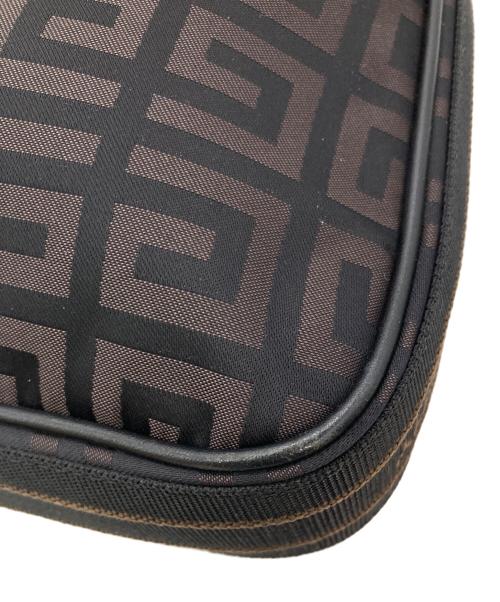 GIVENCHY（ジバンシィ）GIVENCHY (ジバンシィ) 4G総柄ショルダーバッグ ブラウンの古着・服飾アイテム