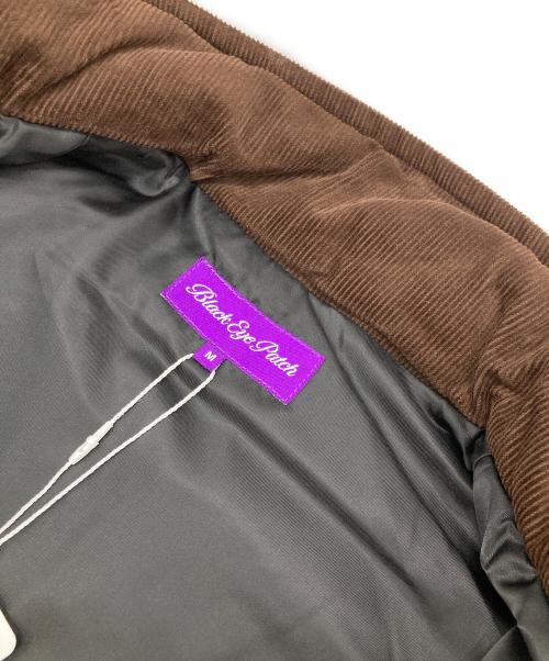 BlackEyePatch（ブラックアイパッチ）BlackEyePatch (ブラックアイパッチ) OE LOGO CORDUROY PUFFER VEST ブラウン サイズ:Ｍ 未使用品の古着・服飾アイテム