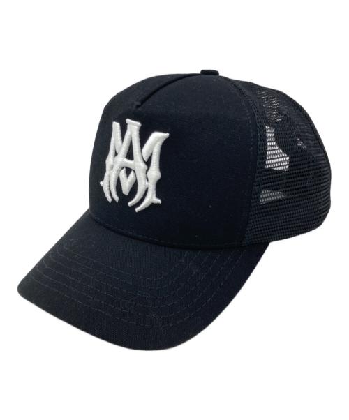 AMIRI（アミリ）AMIRI (アミリ) MA LOGO TRUCKER HAT ブラックの古着・服飾アイテム