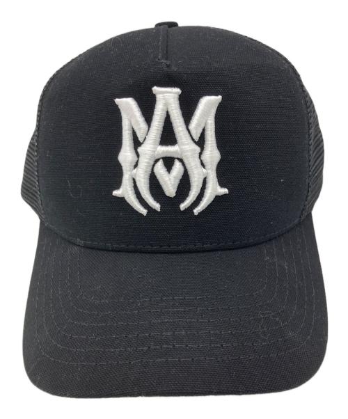 AMIRI（アミリ）AMIRI (アミリ) MA LOGO TRUCKER HAT ブラックの古着・服飾アイテム